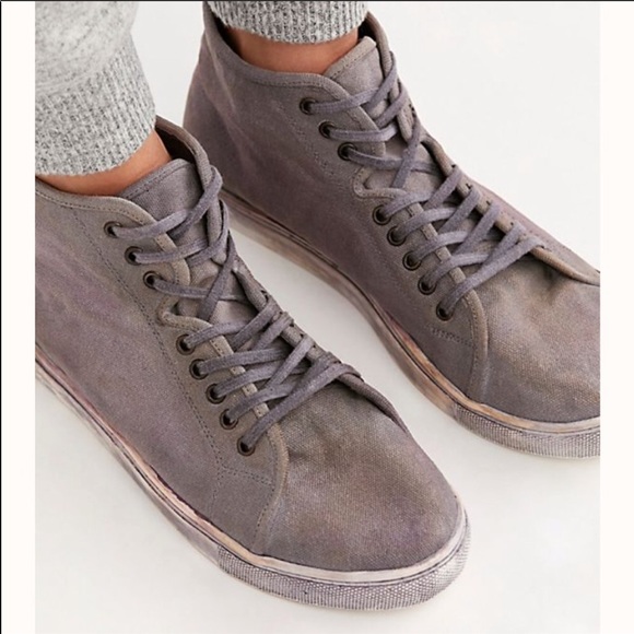 Free People River Run Distressed Sneakers - Picture 2 of 9